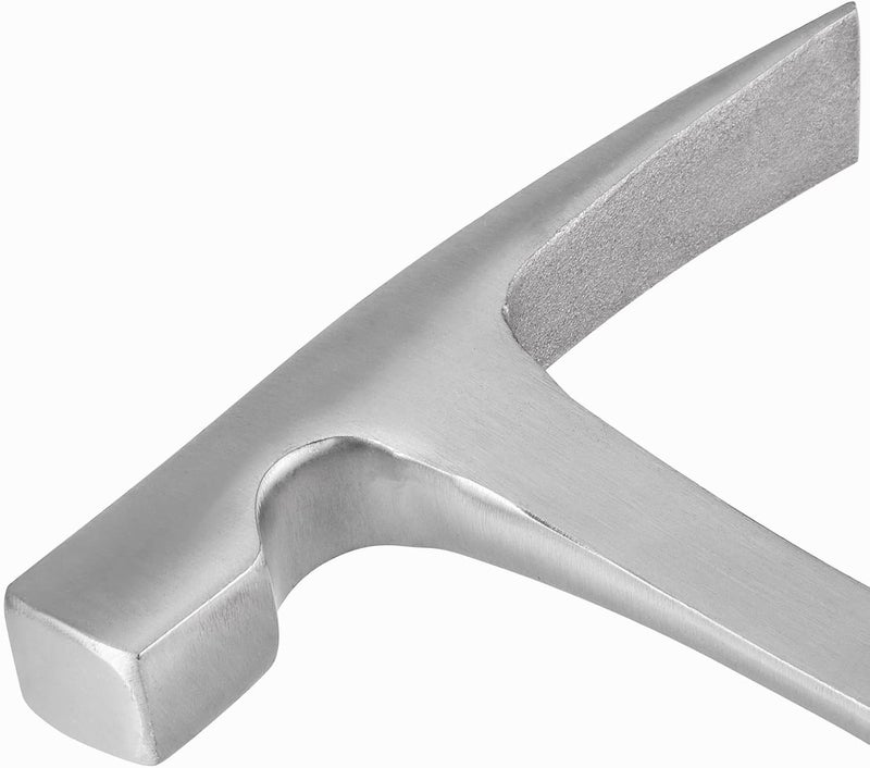 MANCHAP 2 PCS 32 oz Brick Hammer, Flat Head Geological Rock Pick Hammer for Mining, Geological Prospecting, All Steel Masonry Hammer - Image 3